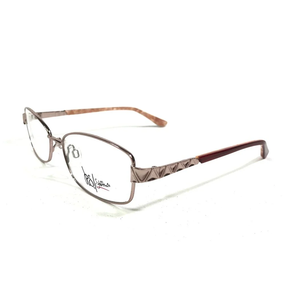 Roberto Steffani RSS 07 COL 30 Eyeglasses Frames Red Pink Cat Eye 53-16-135